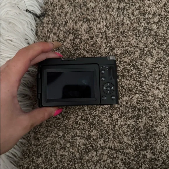 4K Black Digital Camera